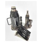 Husky 20 Ton Bottle Jack & Small Bottle Jack