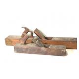 26" & 16" Antique Wooden Jointer PLanes