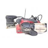 Skil Hand Held Belt Sander & Kawasaki Sander