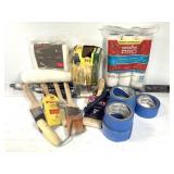 Assorted Painting Tools & Supplies