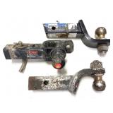 3 Towing Hitches w/ 2" Balls