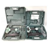 Pneaumatic Hitachi Trim Nailers w/Cases