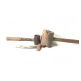 Antique Specialty Hammers Green Tweed
