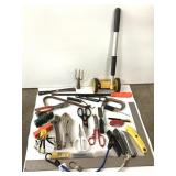Assortment of Hand Tools & Measuring Devices