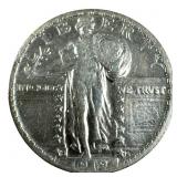 1919-S Standing Liberty Quarter  XF Condition