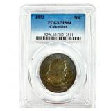 1892 Columbian Expo Commemorative Half PCGS MS64