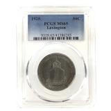 1925 Lexington Commem Half PCGS MS65