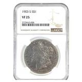 1903 S Morgan Dollar NGC VF25