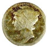 1916 D Mercury Dime - Key Coin in Set - Circulated