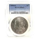 1890 O Morgan Dollar PCGS MS63+