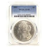 1893  Morgan Dollar PCGS AU55