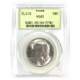 1936 Elgin Commem Half PCGS MS65 Early Holder