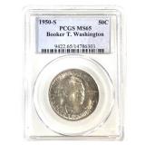 1950 S BTW Commem Half PCGS MS65