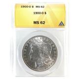 1900 O Morgan Dollar ANACS MS62