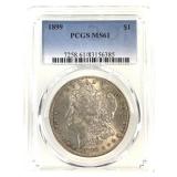 1899 Morgan Dollar PCGS MS61