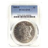 1895 O Morgan Dollar PCGS XF45