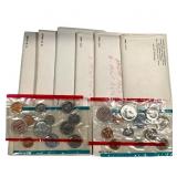 8 US Mint Sets w Some Silver 1968 69 70