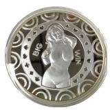 1oz Silver Round Listen To All Adult Nude