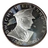 1oz .999 Silver Round Dwight D Eisenhower