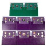 8 US Proof Sets 89 92 93 94
