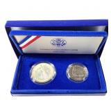 1986 Ellis Island Liberty Silver Coin Set