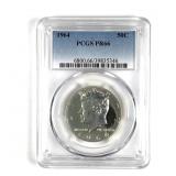 1964 Kennedy Half PCGS PR66 Graded