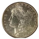 1881 S Morgan Silver Dollar BU