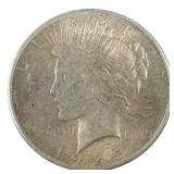 1925 Peace Silver Dollar Circulated