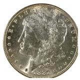 1887 Morgan Silver Dollar BU