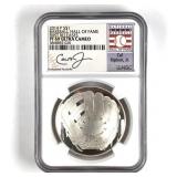2014 P Baseball Hall of Fame Silver Dollar Graded