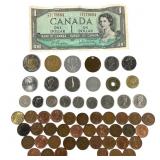 Canada & World Currency Lot