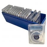15 Slabbed Graded Proof Jefferson Nickels