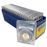 20 Slabbed Graded Proof Bicentennial Quarters 76 S