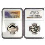 2 Slabbed Graded Quarter Proofs 2009 2010 S