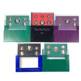 5 US Mint Proof Sets 1982 1983 1993 1994 1995