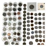 Mixed Coins Silver War Nickels Indian Head Nazi +