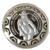 1oz .999 Silver Round Nude Adult Theme
