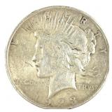 1923 Peace Silver Dollar Circulated