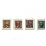 1888 US Stamps Scott # 223 - 226 New NH & Hinged