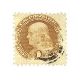 US Stamp Scott # 112 Light Hinged Used