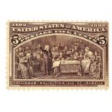 1893 US Stamp Scott # 234 New NH