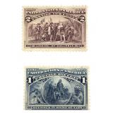 1893 US Stamps Scott # 230 & 231 New NH