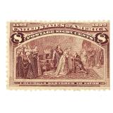 1893 US Stamp Scott # 236 New NH