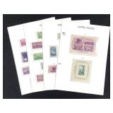 US Stamps 4 Pages New NH Scott # 778 & 797+