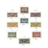 Airmail Stamp Set 1928 - 1939 New NH