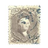 US Stamp Scott # 70 Used Light Hinged
