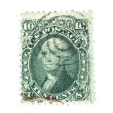 US Stamp Scott # 68 Used Hinged