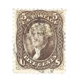 US Stamp Scott # 76 Used Hinged