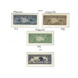1926 / 27 Airmail Set Scott # C7 -C10 New NH