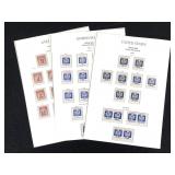 3 Pages Postage Due Penalty Mail New NH 1959 / 85